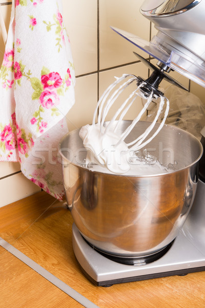 meringue in food processor Stock photo © Dar1930