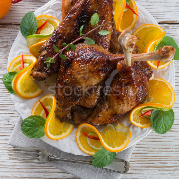 geese meat for St. Martin's Day Stock photo © Dar1930