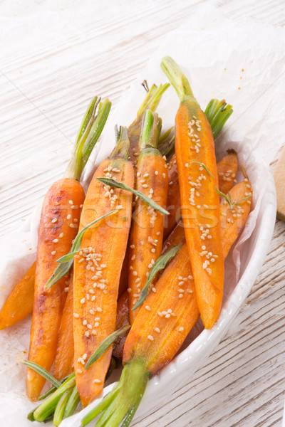  Caramelized carrots Stock photo © Dar1930