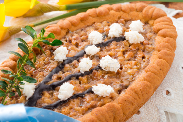 Polish Mazurek decorated for Easter Stock photo © Dar1930