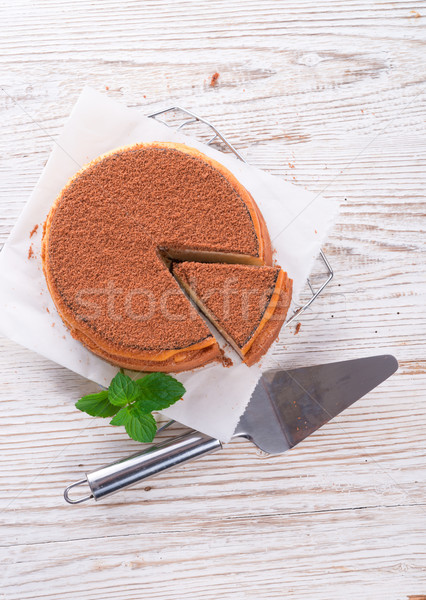 Stock photo: Cheesecake