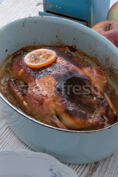  duck with dumplings and pickled plum Stock photo © Dar1930