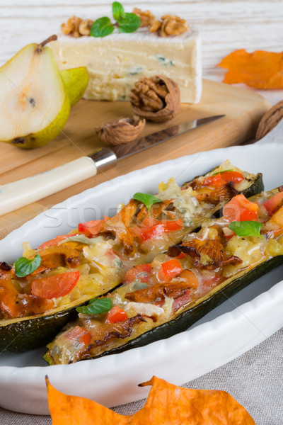 	stuffed zucchini Stock photo © Dar1930