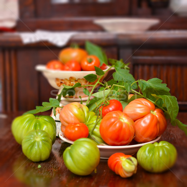 The tomato Stock photo © Dar1930