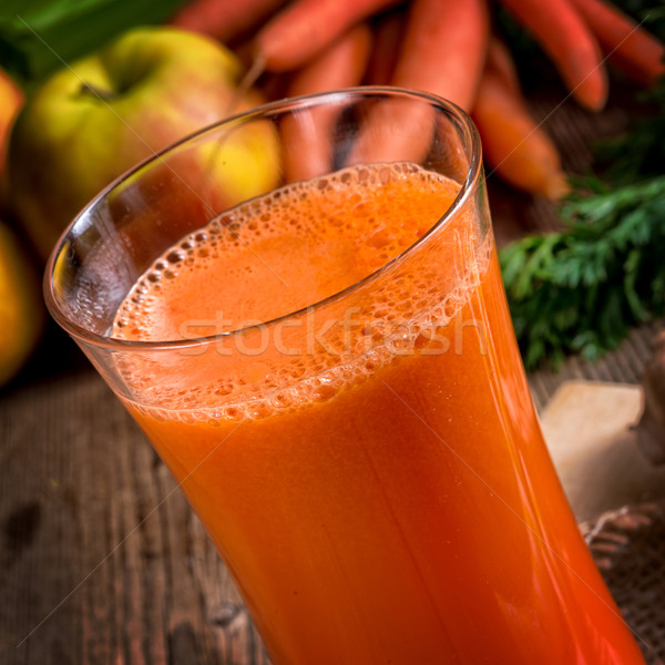 Stockfoto: Vers · voorjaar · vruchten · glas · drinken