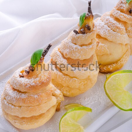 Poire alimentaire maison fruits fond [[stock_photo]] © Dar1930