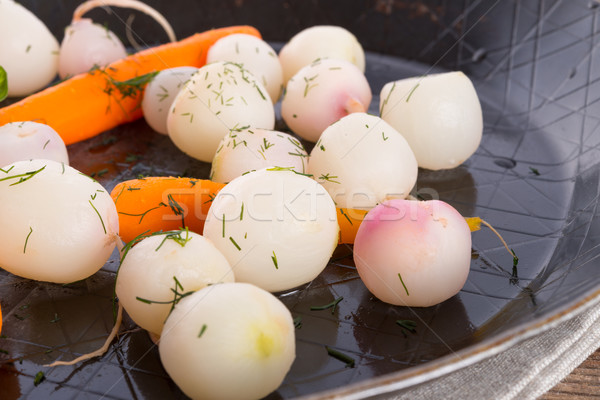 tasty roasted radishes Stock photo © Dar1930