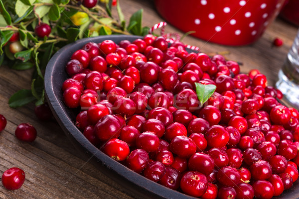 Stock photo: Lingonberries