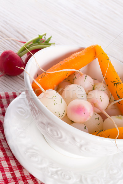 tasty roasted radishes Stock photo © Dar1930