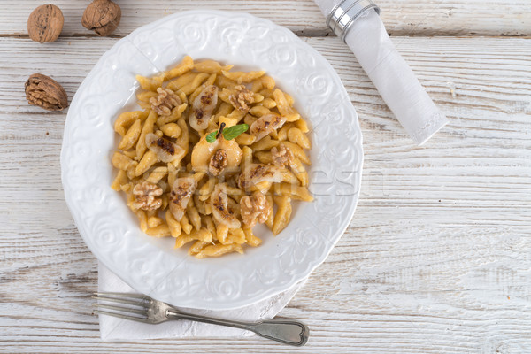 	sweet dumplings with pear and brown sugar Stock photo © Dar1930