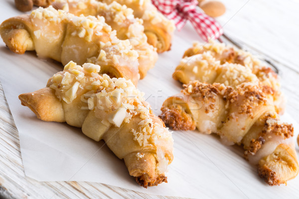 Sweetness Mini almond croissant Stock photo © Dar1930