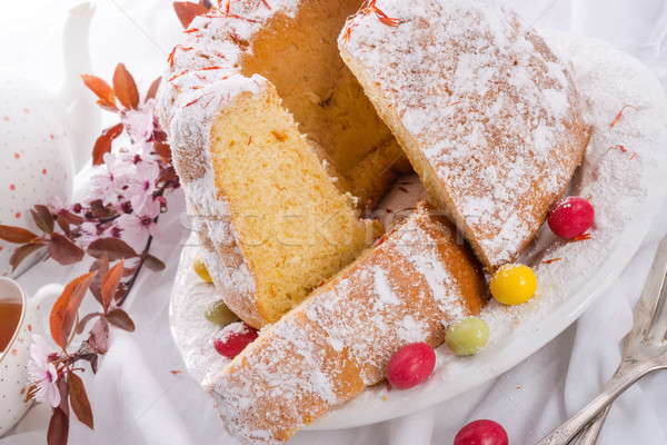 Stock photo: Saffron Easter Babka