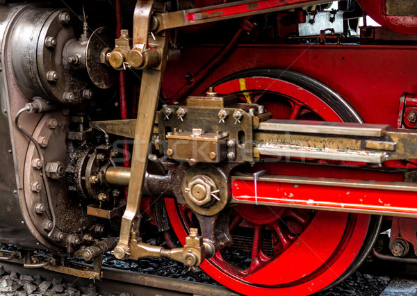 The technology of the steam locomotive Stock photo © Dar1930