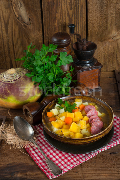 Rutabaga soup Stock photo © Dar1930