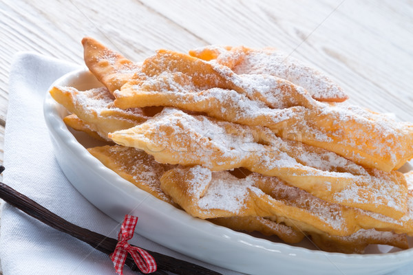 Stockfoto: Trechter · cake · vet · dessert · kok · carnaval