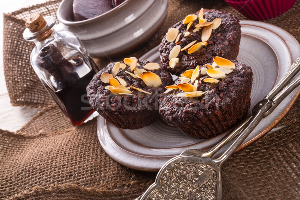 oatmeal of muffin Stock photo © Dar1930