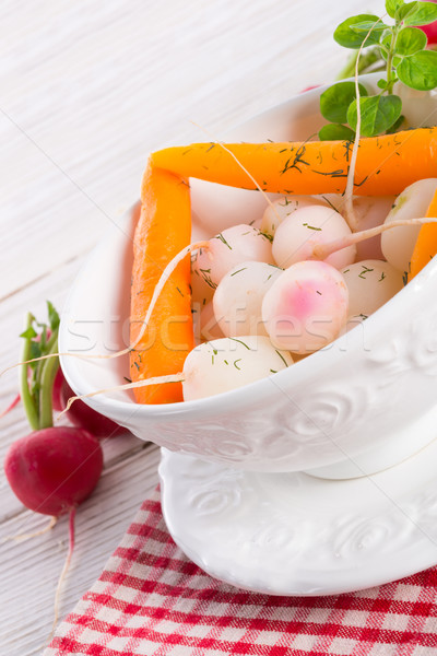 tasty roasted radishes Stock photo © Dar1930