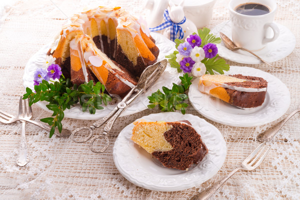 Stock photo: Easter babka