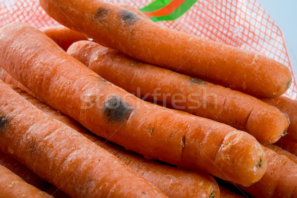 Stock photo: rotten carrots