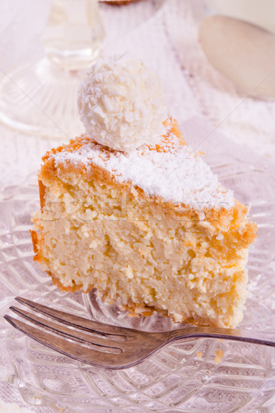 kokos quark cake  Stock photo © Dar1930