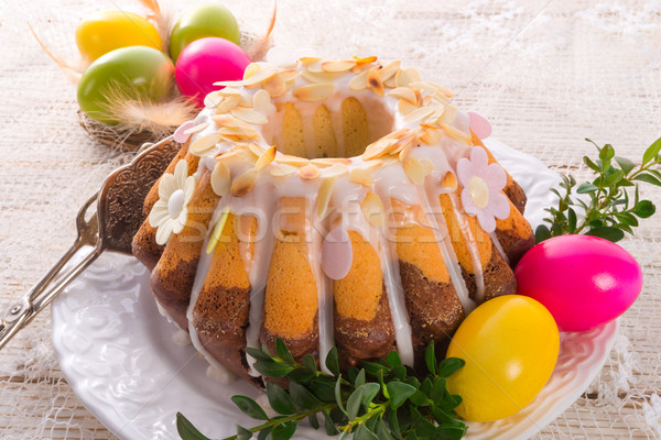 Stock fotó: Húsvét · tavasz · étel · boldog · csokoládé · tojás