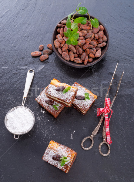 Chocolat alimentaire maison gâteau fromages [[stock_photo]] © Dar1930