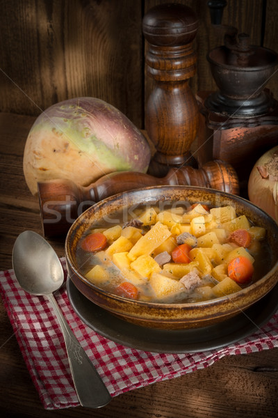 Rutabaga soup Stock photo © Dar1930