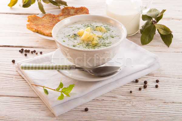 Dill soup Stock photo © Dar1930