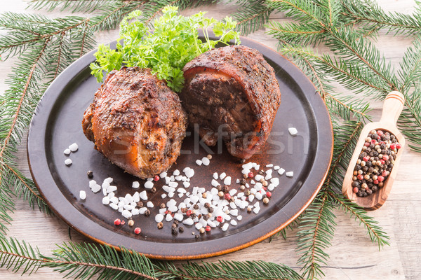  pickled ham hock Stock photo © Dar1930