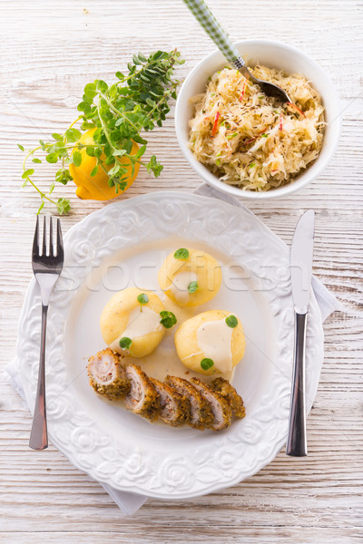 Silesian dumplings Stock photo © Dar1930