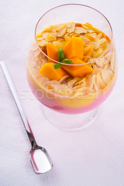 mango fruit cocktail Stock photo © Dar1930