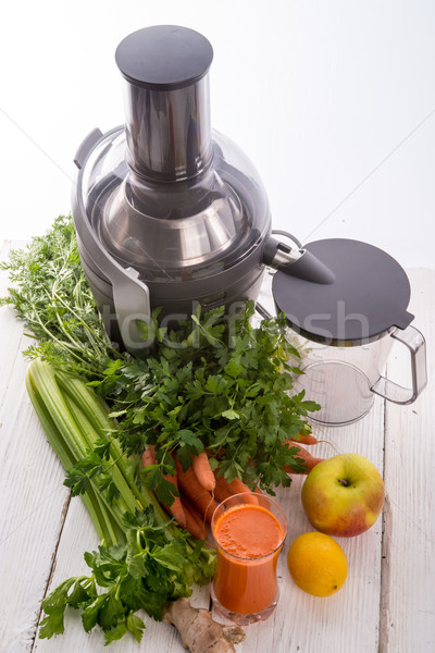 Freshly squeezed vegetable juices Stock photo © Dar1930