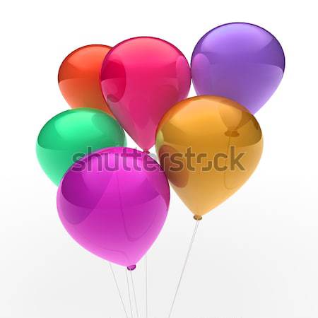 3d ballon colorful Stock photo © dariusl