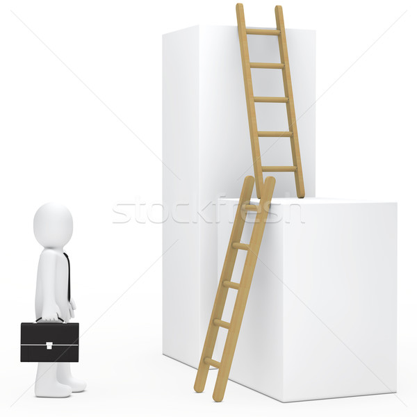 businessman stairs Stock photo © dariusl