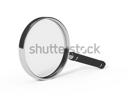 magnifying glass less chrome  Stock photo © dariusl