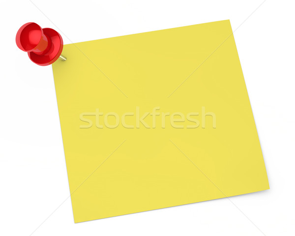 pin notepaper Stock photo © dariusl