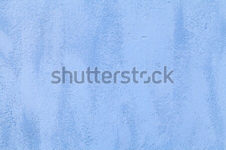 Azul parede fora casa abstrato pintar Foto stock © darkkong