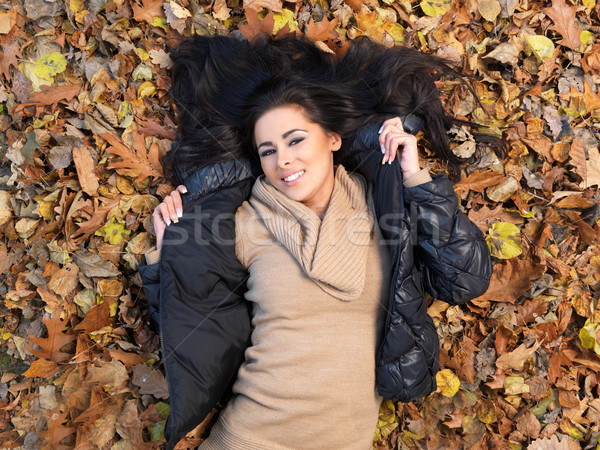 Beauty during autumn Stock photo © dash