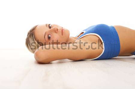 Fitness girl Stock photo © dash