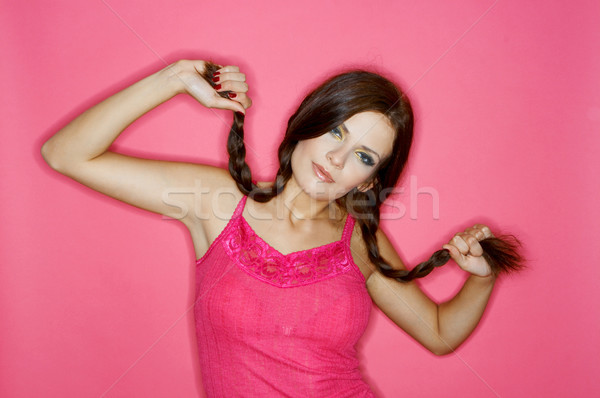 Stock photo: Woman of Colours