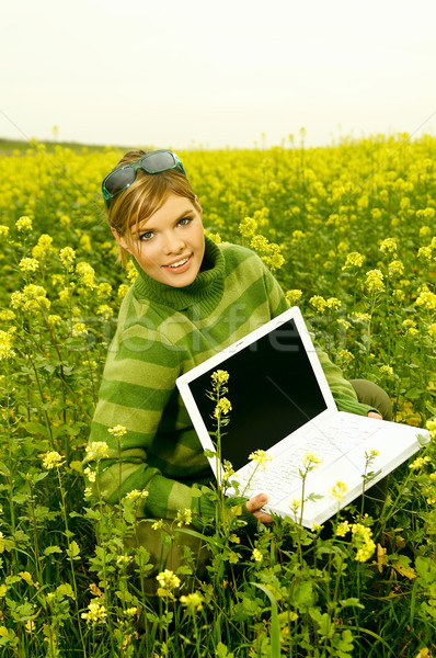 Business Woman Outdoor Stock photo © dash