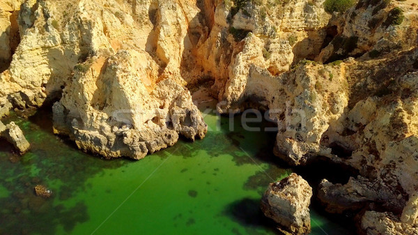 Bays and lagoons on coast Stock photo © dash