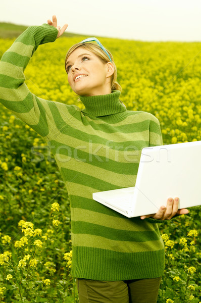 Business Woman Outdoor Stock photo © dash
