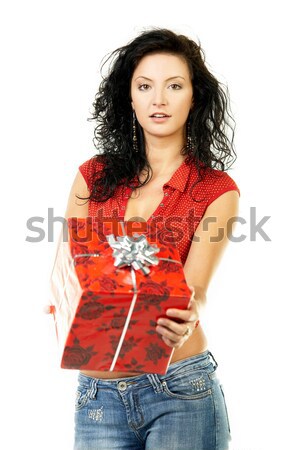 Give a gift Stock photo © dash