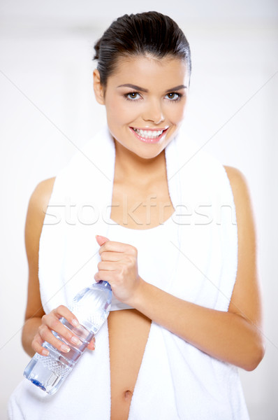 Fitness girl Stock photo © dash