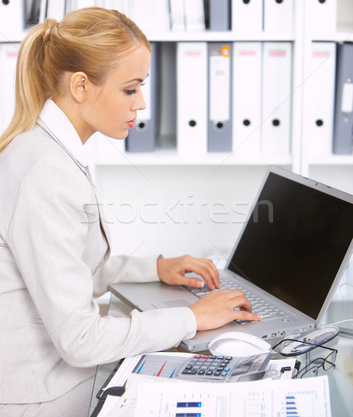 Stock photo: Young Businesswoman