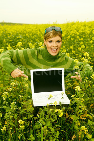 Business Woman Outdoor Stock photo © dash