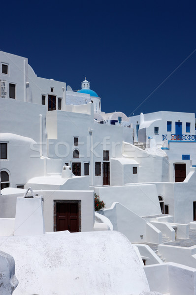 Foto stock: Santorini · maravilloso · vista · ciudad · edificios · Grecia