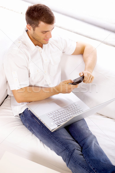Daily life of a Male Stock photo © dash