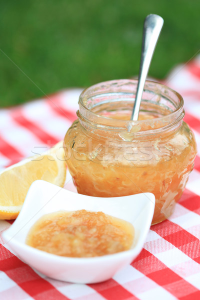 Stock photo: Lemon jam